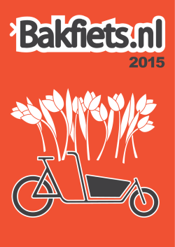 Brochure Bakfiets.nl 2015 (PDF)