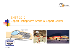 EHBT 2010 Esport Ratiopharm Arena & Esport