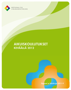 AIKUISKOULUTUKSET - Kopase.fi - Etelä