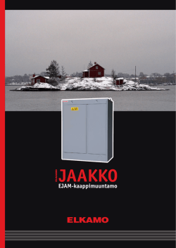 Jaakko EJAM-jakokaappi (pdf)