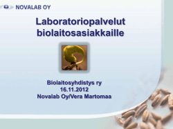 Salmonella - Biolaitosyhdistys ry
