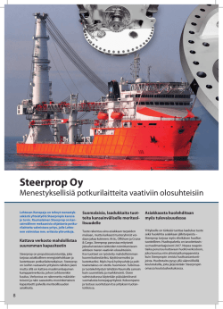 Steerprop Oy - Lehtosen Konepaja Oy