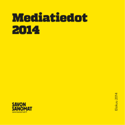 Mediakortti - Savon Sanomat