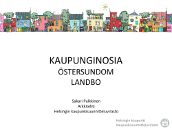 Östersundom, Landbo ja massojenhallinta 10.2.2015