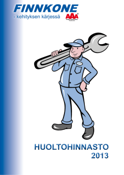 huolto - Finnkone Oy