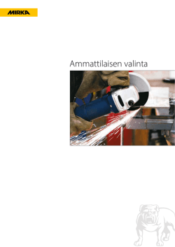 Ammattilaisen valinta brochure Finnish.pdfLataa