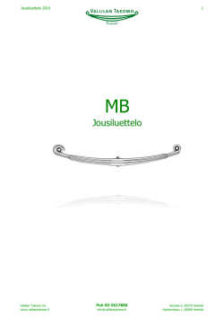 MB Jousiluettelo PDF