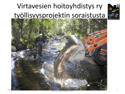 täältä - Virtavesien hoitoyhdistys ry.