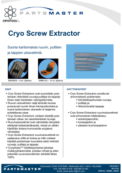 Cryo Screw Extractor