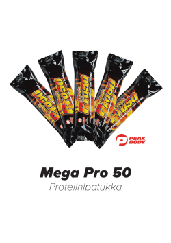 Mega Pro 50 - Brand Marketing Oy