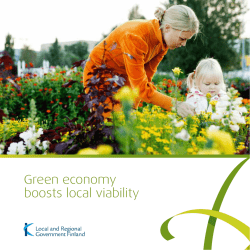 Green economy boosts local viability