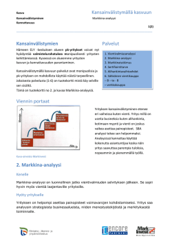 2. Markkina-analyysi
