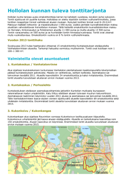 Hollolan kunnan tuleva tonttitarjonta14 3 2013.pdf