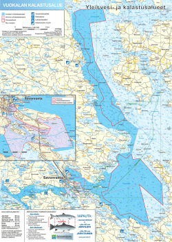 Kalastusalueen kartta - Vuokalan kalastusalue