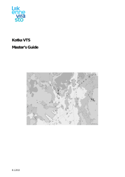 Kotka VTS Master`s Guide