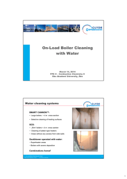 x5 - On-load Boiler Cleaning with water