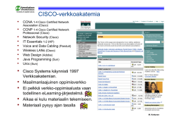 CISCO-verkkoakatemia - papaya.ictlab.kyamk.fi serveri (alias www