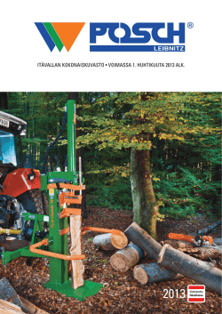 Katkaisupy&ouml;r&ouml;saha - Energians&auml;&auml;st&ouml; Oy