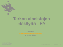 HY - Helsinki.fi