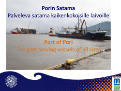 Port of Pori - Porin Satama