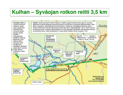 Kulhan – Syväojan rotkon reitti 3,5 km