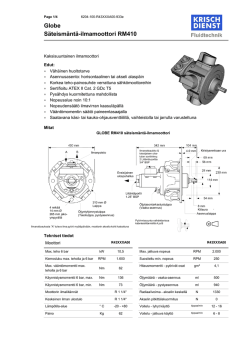 Globe Säteismäntä-ilmamoottori RM410