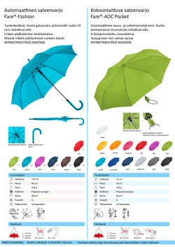 Automaattinen sateenvarjo Fare®-Fashion Kokoontaittuva