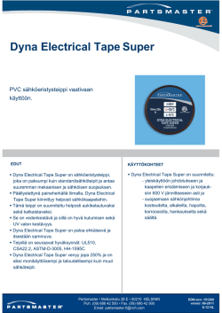 Dyna Electrical Tape Super