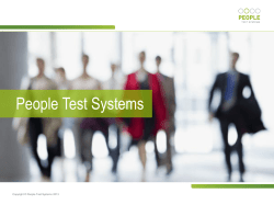 People Test Person
