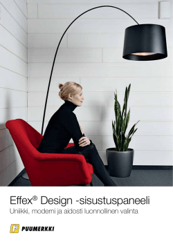 Effex® Design -sisustuspaneeli