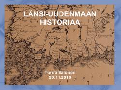 L&Atilde;&curren;nsi-Uudenmaan his..