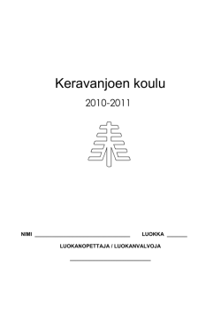 Keravanjoen koulu - Kerava-edu