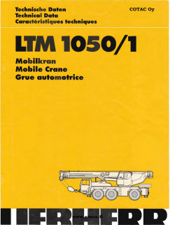 Liebherr LTM 1050-1 details