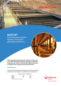 BIOSTYR® - Aquaflow