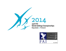 Briefing 22th June - 33rd FAI World Gliding Championships