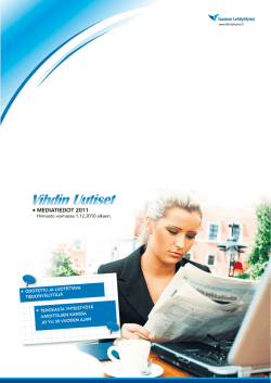 MEDIATIEDOT 2011 - Suomen Lehtiyhtymä