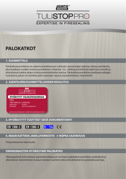 PALOKATKOT - Joints Oy