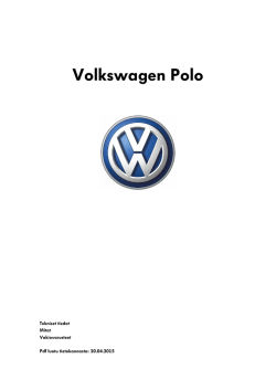 Volkswagen Polo tekniset tiedot, mitat ja varusteet