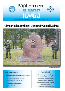 3-4/2014 - Päijät-Hämeen Reservipiiri ry