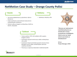 NetMotion Case Study – Orange County Poliisi
