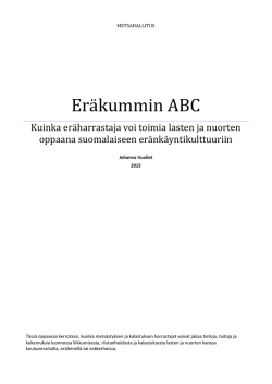 Eräkummin ABC