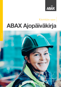 ABAX Ajopäiväkirja