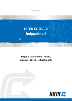 HiFEK EC 03-12 huippuimuri