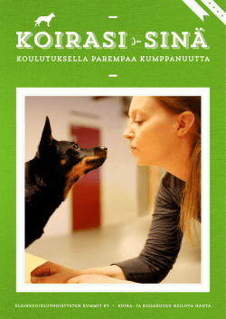 Koirasi sinä - Eläinsuojeluyhdistysten Kummit ry