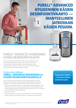 purell® advanced hygieeninen käsien desinfiointivaahto