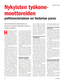 Polttonestetalous on historian paras 10.3.2015