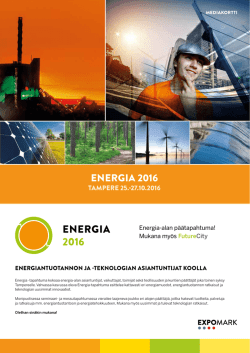 Energia 2016 -mediakortti