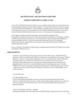Toimintakertomus 2014 PDF