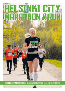 lehti 1/2015 - Helsinki City Run