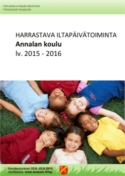 Annalan HIP-kerhot 2015-2016